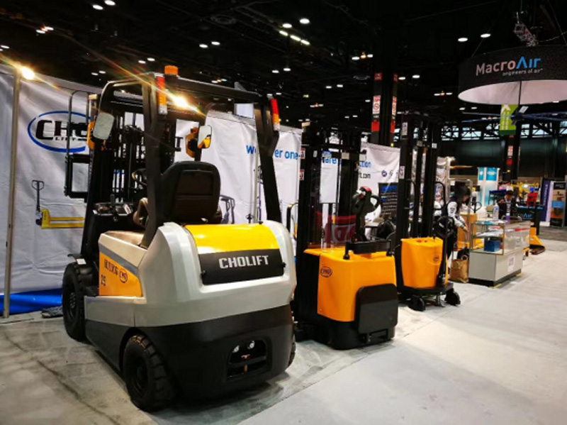 Cholift เข้าร่วม 2017 ProMAT Chicago